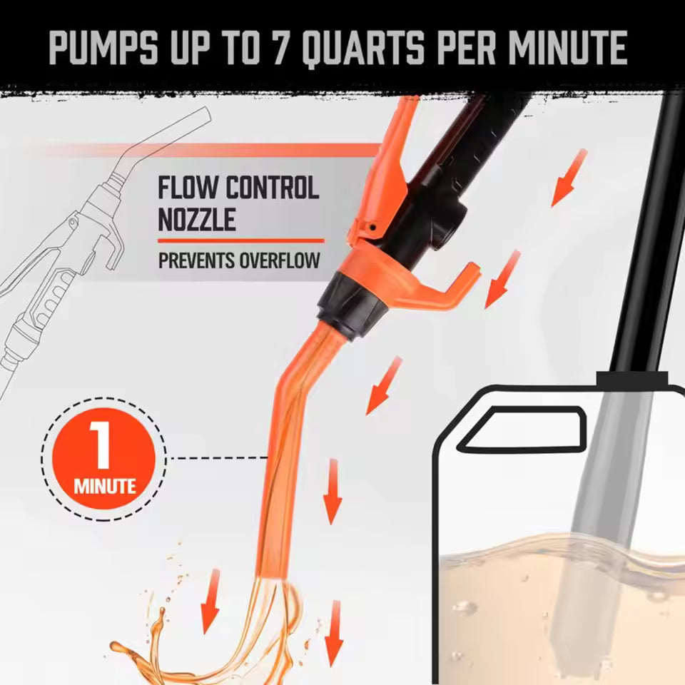 Father's Day 65% OFF 🚀 2026 Upgraded Automatic Fuel Transfer Pump🔥