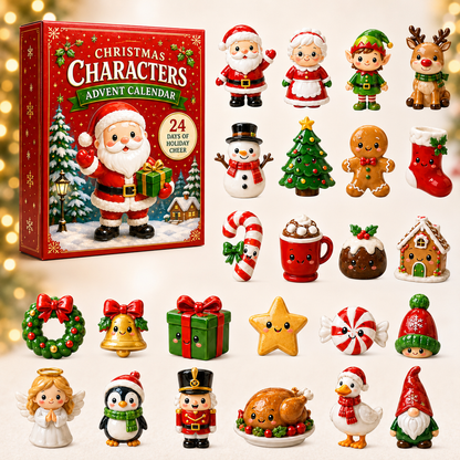 HOLIDAY SALE - 50% OFF 🎄 Christmas Characters Advent Calendar 2026