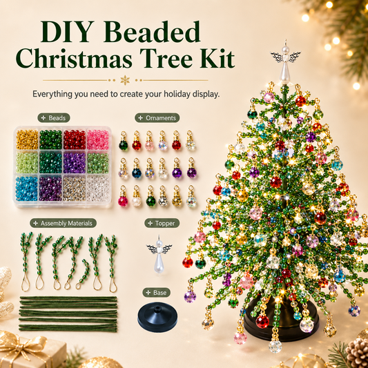 HOLIDAY SALE - 50% OFF 🎄 DIY Beaded Christmas Tree Kit