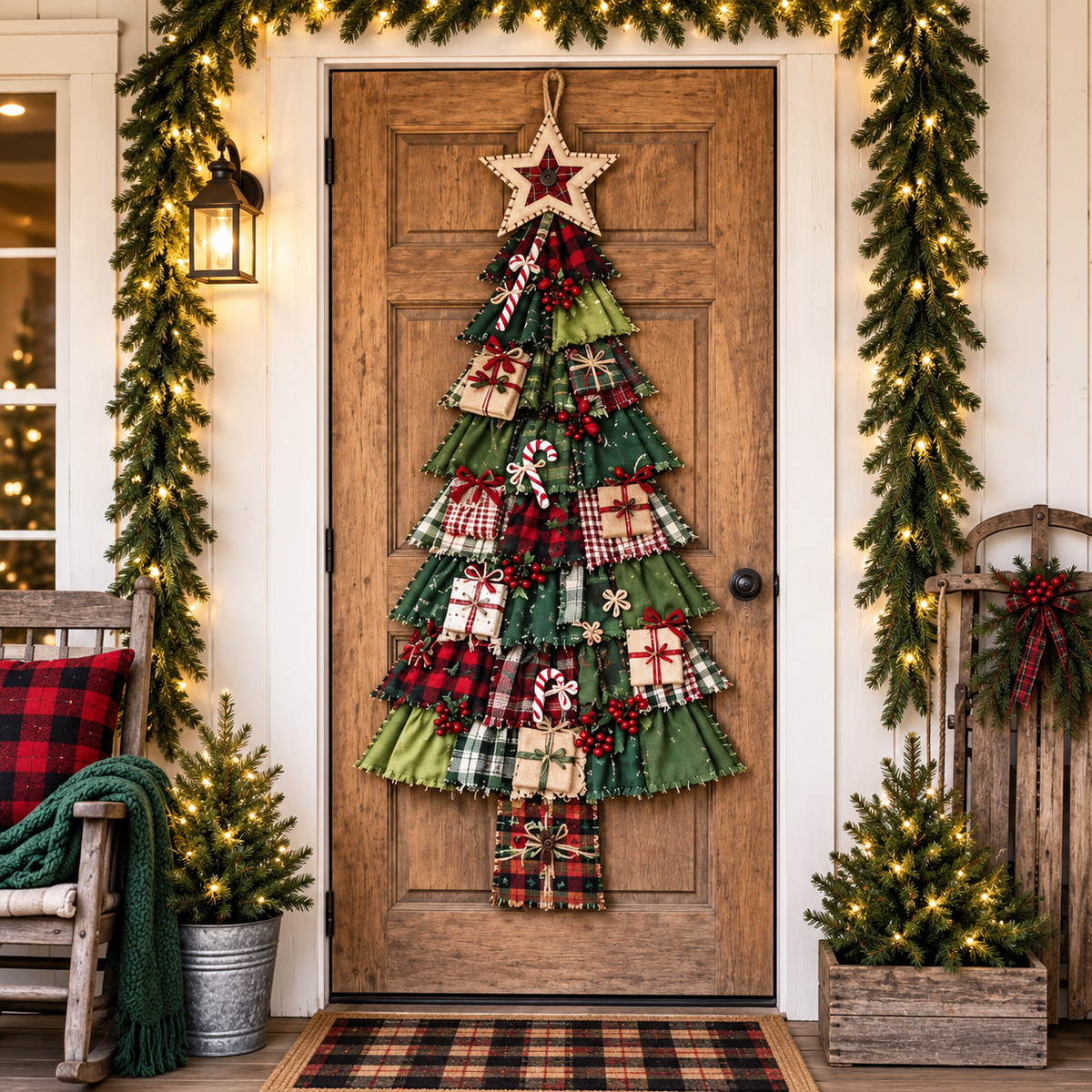 HOLIDAY SALE - 50% OFF 🎄 DIY Christmas Tree Door Hanging Kit