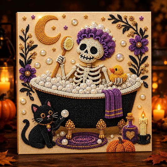 HOLIDAY SALE - 50% OFF 🎄 Halloween DIY Pearl Painting Art Gift