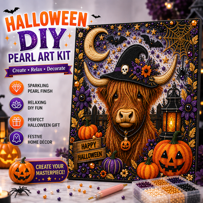 HOLIDAY SALE - 50% OFF 🎄 Halloween DIY Pearl Painting Art Gift