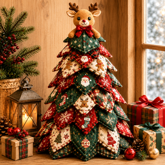 HOLIDAY SALE - 50% OFF 🎄 Christmas DIY Quilted Tree Kit