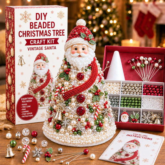 HOLIDAY SALE - 50% OFF 🎄 DIY Beaded Craft Christmas Tree Kit