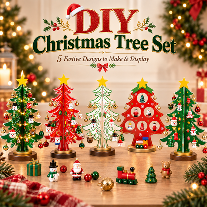 HOLIDAY SALE - 50% OFF 🎄 DIY Tree Ornament 24 Boxes Countdown Calendar
