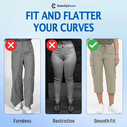 BreezeEase™ Lightweight Cargo Capri Pants