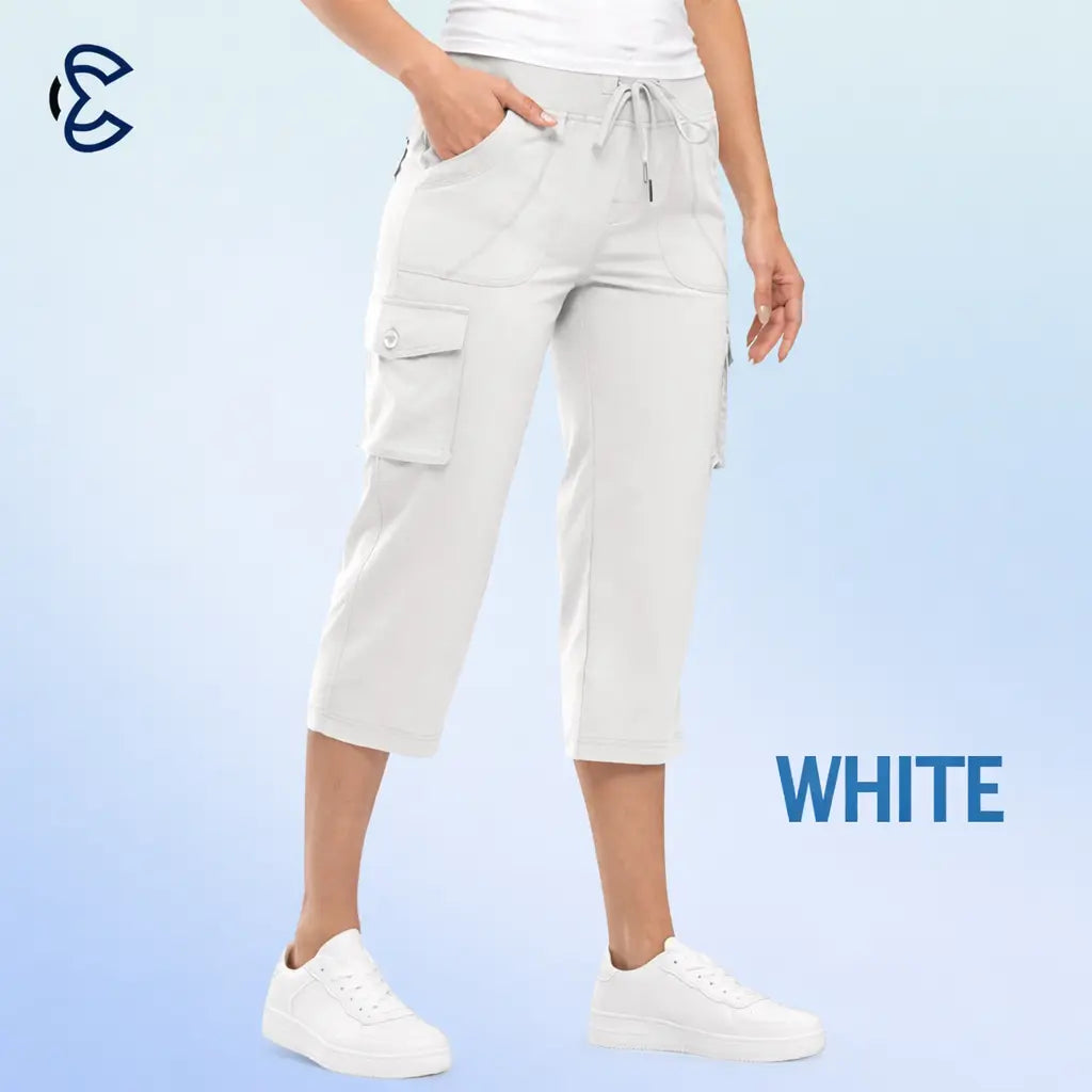 BreezeEase™ Lightweight Cargo Capri Pants