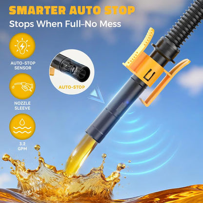 Father's Day 65% OFF 🚀 2026 Upgraded Automatic Fuel Transfer Pump🔥