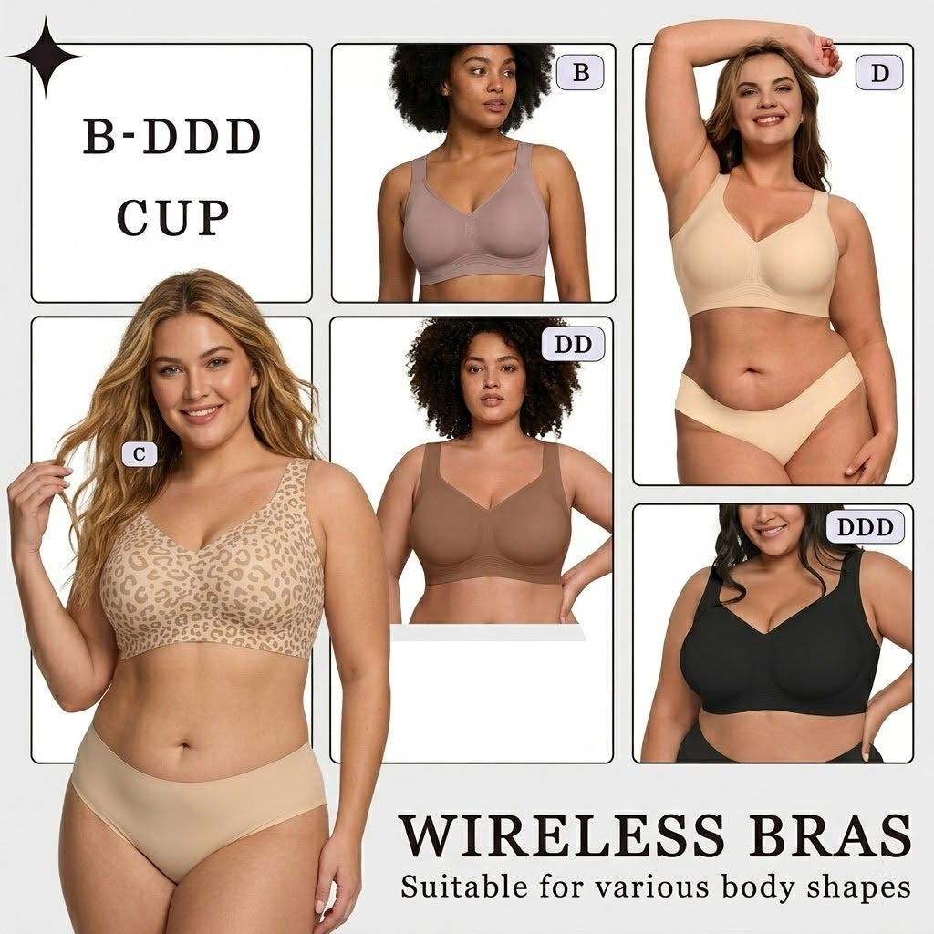 All-Day Comfort Wireless Full Coverage Jelly Smoothing Bra