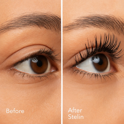 Stelin™ 🥇 Precision Metal Wand Mascara – All-Day Curl, Length & Smudge-Proof Volume