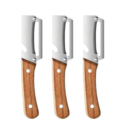 🚨 Today Only ⚡ Buy 1 Get 1 FREE 🎁 Kitchen Multi-Function Stainless Steel Thickened Fruit Peeler Knife