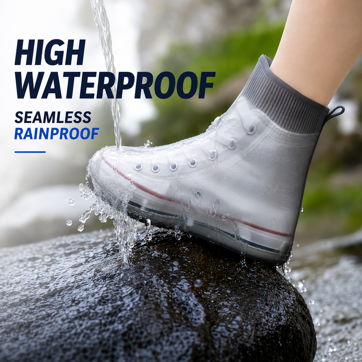 💦 SUMMER SALE 70% OFF 💦 DryStep™  Reusable Waterproof Silicone Shoe Covers
