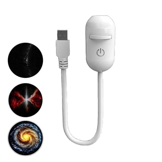 🔥 LAST DAY SALE 50% OFF 🔥 NEXON™ 2-in-1 USB Galaxy Projector Night Light