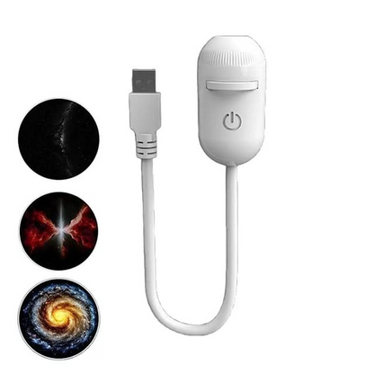 🔥 LAST DAY SALE 50% OFF 🔥 NEXON™ 2-in-1 USB Galaxy Projector Night Light