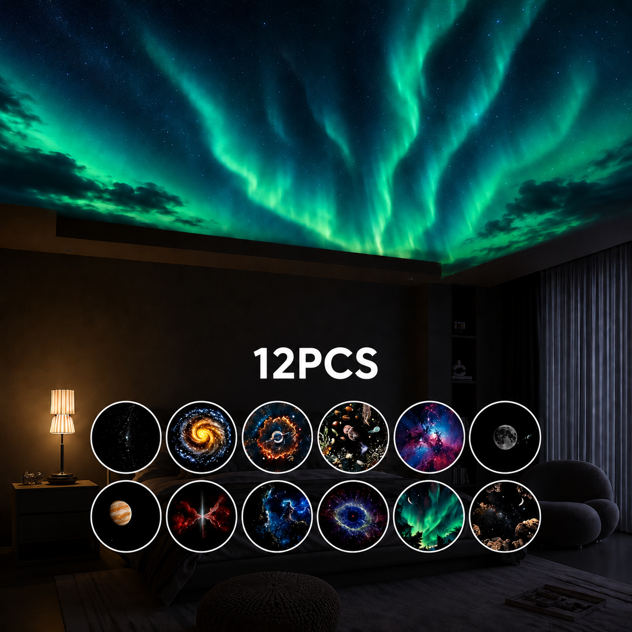 🔥 LAST DAY SALE 50% OFF 🔥 NEXON™ 2-in-1 USB Galaxy Projector Night Light