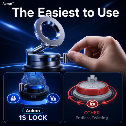 🔥 LAST DAY SALE 50% OFF 🔥 AUKON™ ProLock Vacuum Magnetic Phone Holder