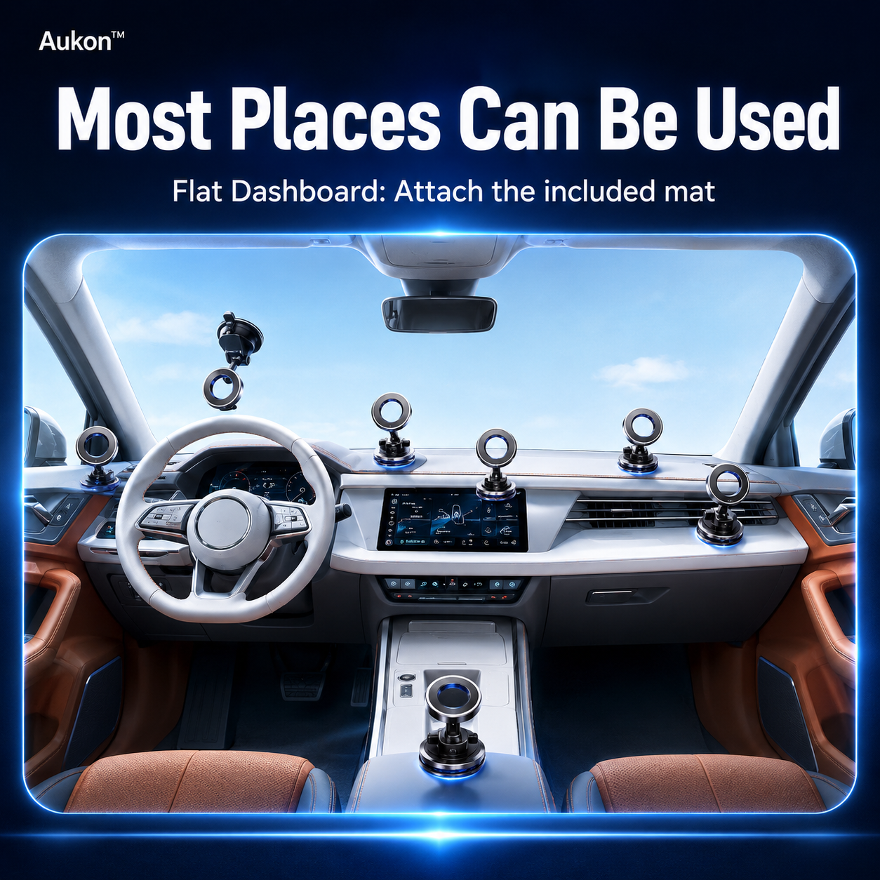 🔥 LAST DAY SALE 50% OFF 🔥 AUKON™ ProLock Vacuum Magnetic Phone Holder