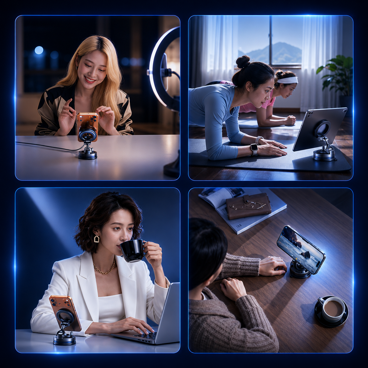 🔥 LAST DAY SALE 50% OFF 🔥 AUKON™ ProLock Vacuum Magnetic Phone Holder