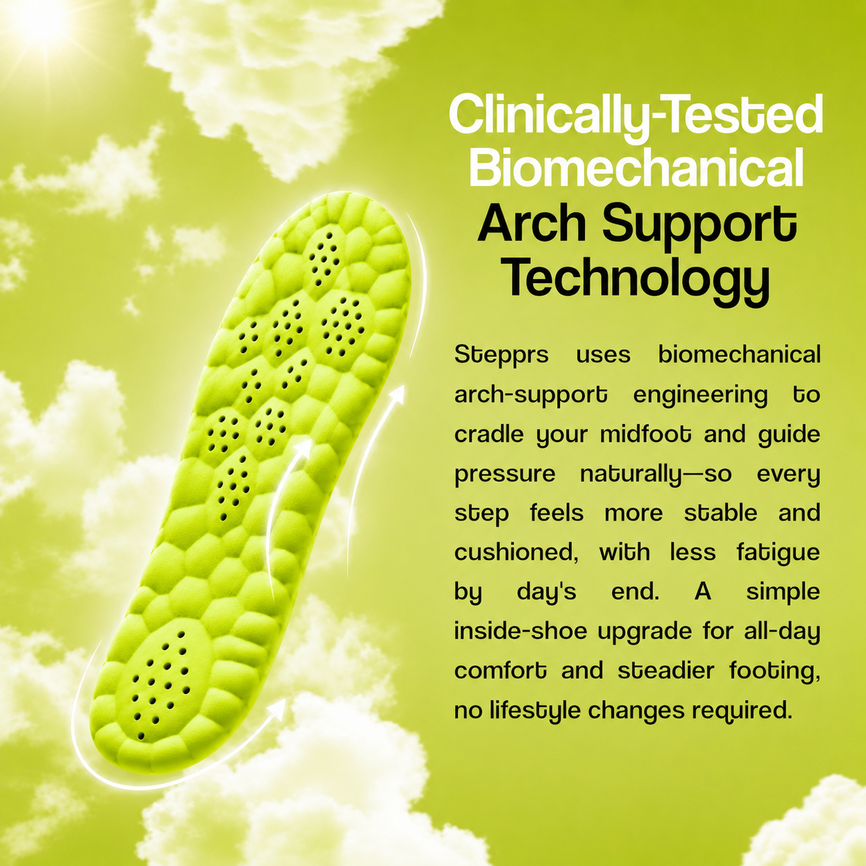 🔥 LAST DAY SALE 50% OFF 🔥 SOFEET™ Arch Support Massage Insoles