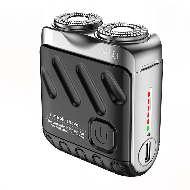 🔥 Limited Offer 50% OFF 🔥 Vortex™ Mini Dual Blade Shaver – Travel Men’s Razor