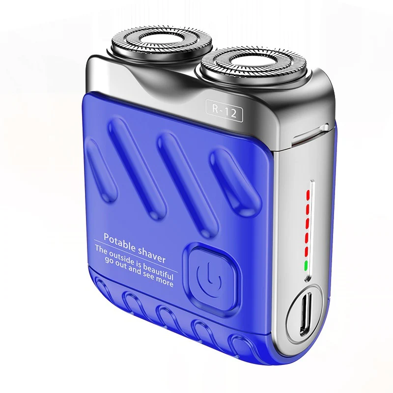 🔥 Limited Offer 50% OFF 🔥 Vortex™ Mini Dual Blade Shaver – Travel Men’s Razor