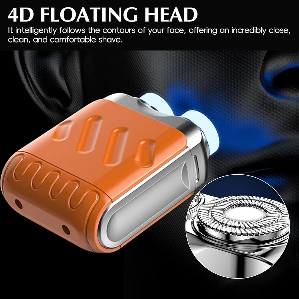 🔥 Limited Offer 50% OFF 🔥 Vortex™ Mini Dual Blade Shaver – Travel Men’s Razor