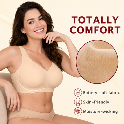 🔥LAST DAY SALE 70% OFF - BUY 1 GET 1 FREE🔥 - Super Firming Wirefree Bra – Full Coverage Lift & Side Smoothing Comfort Bra for Women
