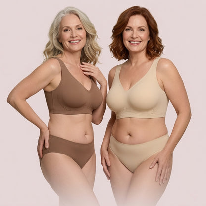 🔥LAST DAY SALE 70% OFF - BUY 1 GET 1 FREE🔥 - Super Firming Wirefree Bra – Full Coverage Lift & Side Smoothing Comfort Bra for Women