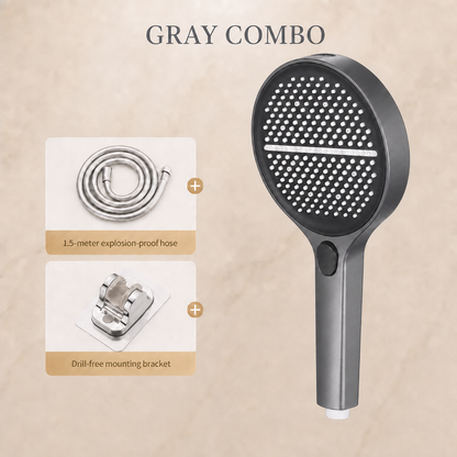 🔥 LAST DAY SALE 50% OFF 🔥 AQUALUX™ High-Pressure 4-Mode Handheld Shower Head