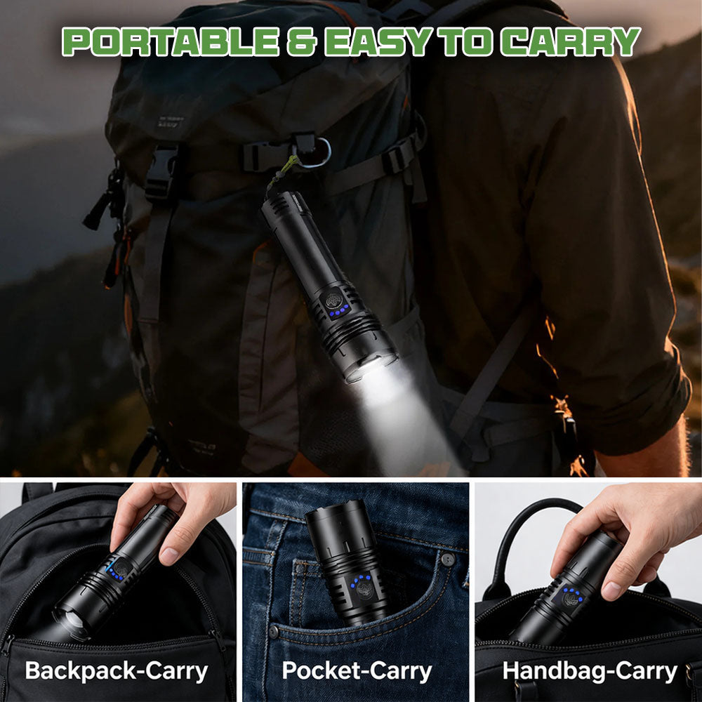 🔥 LAST DAY SALE 50% OFF 🔥 ARCTEK™ Super Bright Military-Grade Flashlight